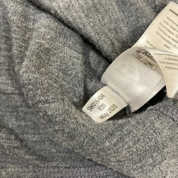 Smartwool Merino 250 Crossover Neck Sweater Top Pink Gray Long Sleeve Size M - Picture 8 of 11